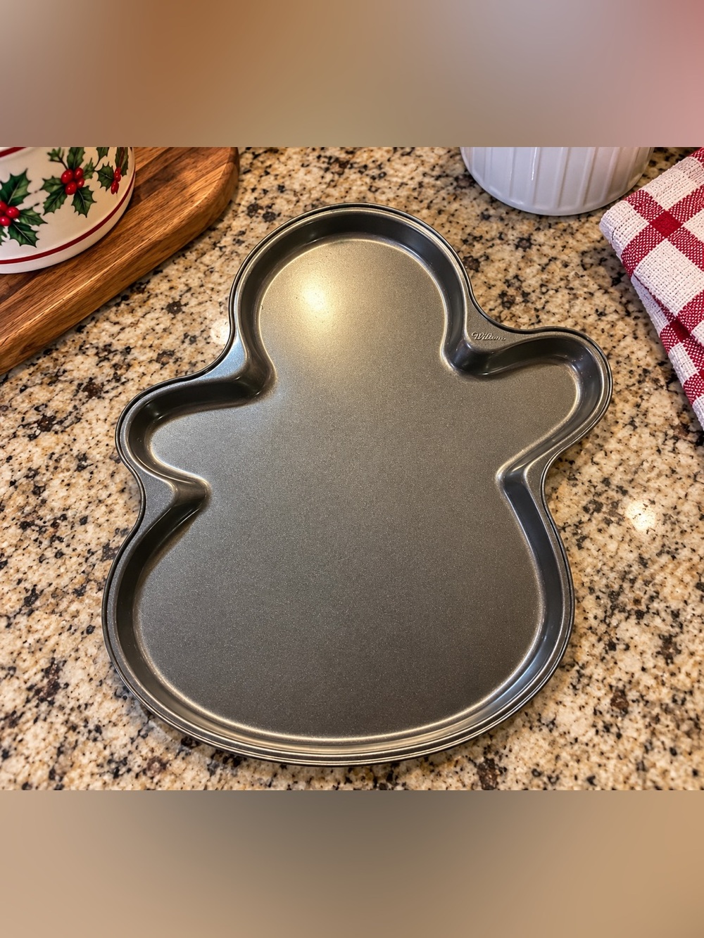 Wilton Snowman or Ghost Cookie Baking Pan